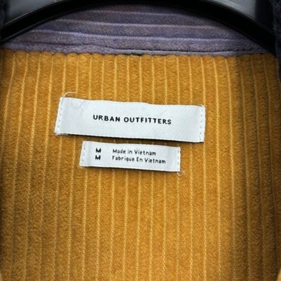 Urban Outfitters Patchwork Corduroy Jacket Size Medium Hipster - Picture 2 of 16